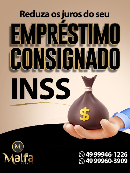 Empréstimos consignados para beneficiários do INSS