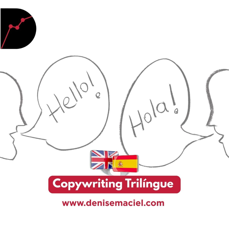 COPYWRITING GLOBAL - Inglês, Espanhol, Português.