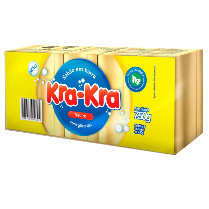 Sabão em Barra Kra - Kra 750g