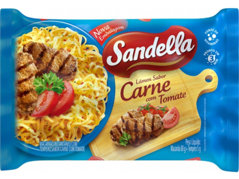 Macarrão Instantâneo Sandella 85g