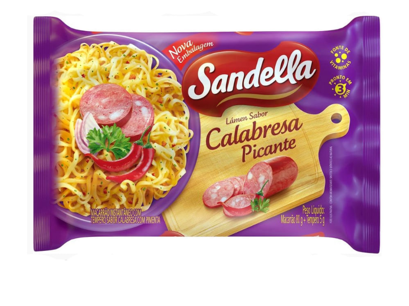 Macarrão Instantâneo Sandella 85g