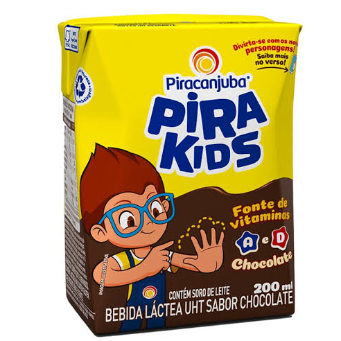 Bebida Láctea Pira Kids 200ml