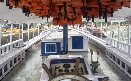 Ilha Anchieta e 7 Fontes (Escuna).