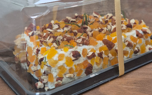 Patê especial de Gorgonzola, Damasco e Nozes