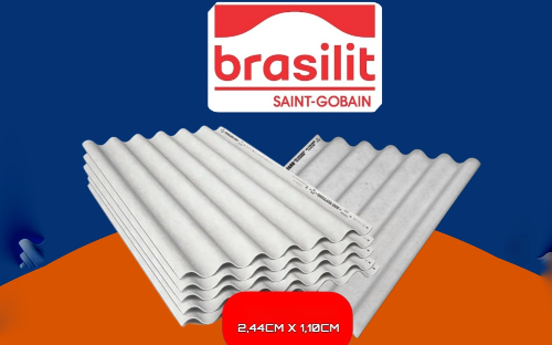 Telha Brasilit 5mm 2,44x110