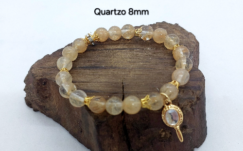 Pulseira Quartzo 8mm