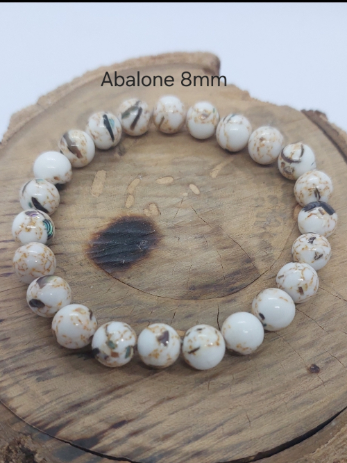Pulseira Abalone 8mm