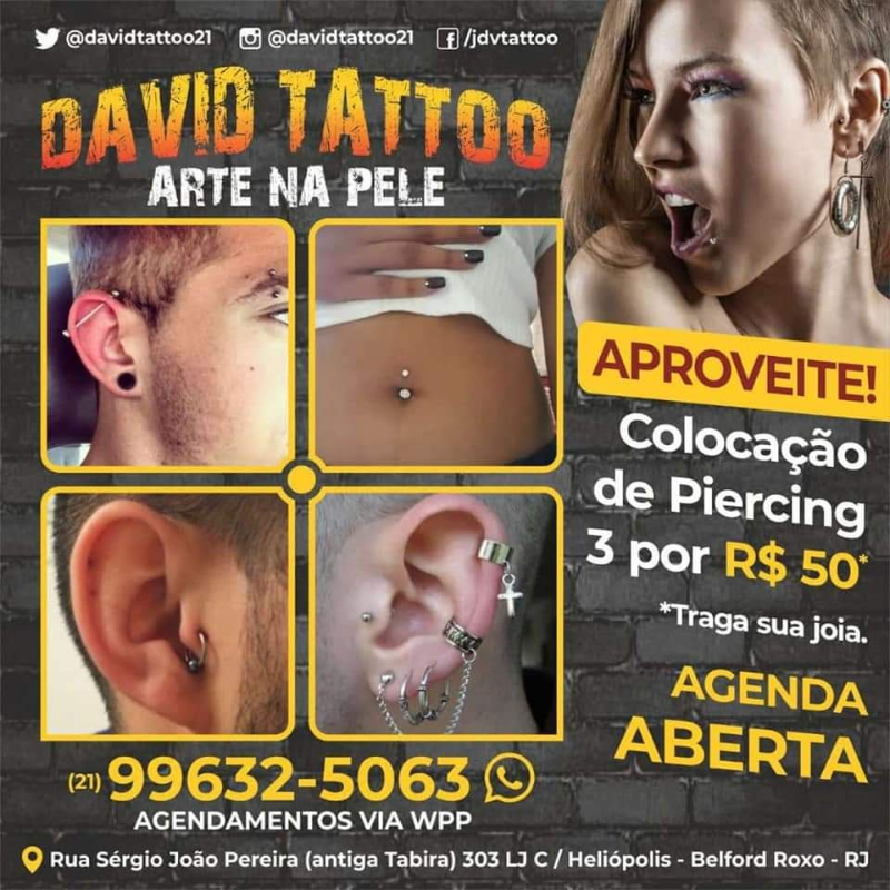 PROMOÇÃO DE PEIRCING E MICRO DERMAL