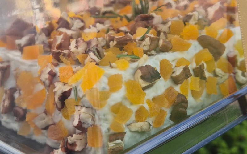 Patê especial de Gorgonzola, Damasco e Nozes