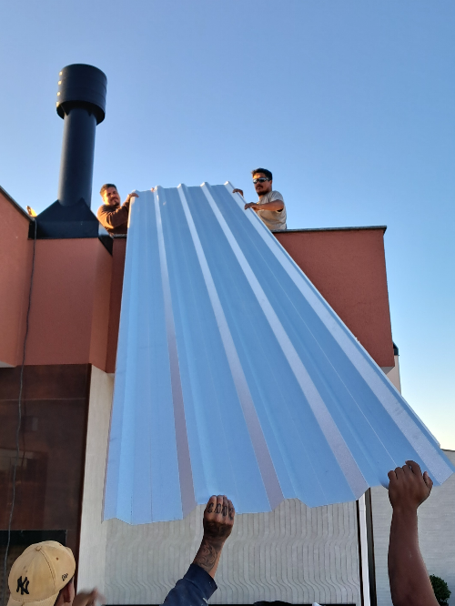 TELHA SANDUICHE NATURAL