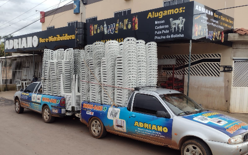 Aluguel de mesas e cadeiras