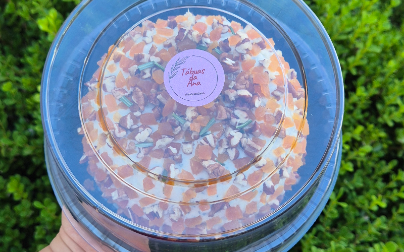 Patê especial de Gorgonzola, Damasco e Nozes