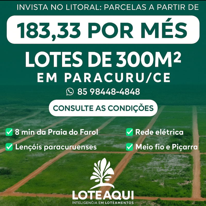 NOVO GUAJIRU PARACURU CEARÁ