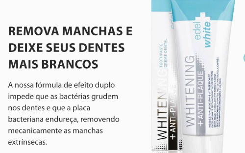 Creme Dental Whitening+Anti-plaque