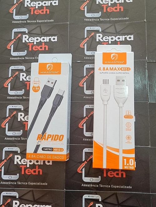 Cabos Tipo C / V8