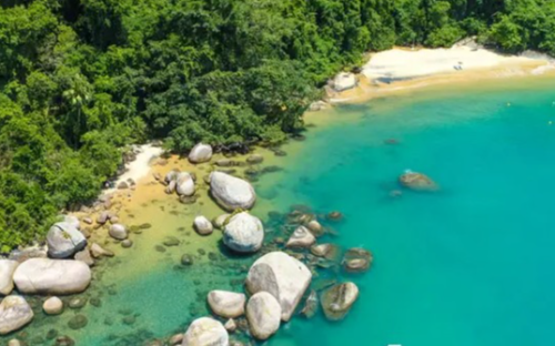 Ilha Anchieta ☀️⚓(Lancha)