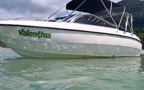 Lancha Roteiro Sul 9 Passgeiros, 21 Pés.⚓