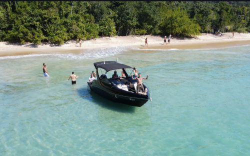 Roteiro Norte ou Sul Lancha 11 Passageiros 26 Pés.⚓