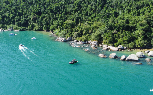 Roteiro Norte ou Sul Lancha 11 Passageiros 26 Pés.⚓