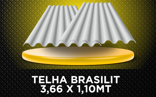 Telha Brasilit 3,66x1,10