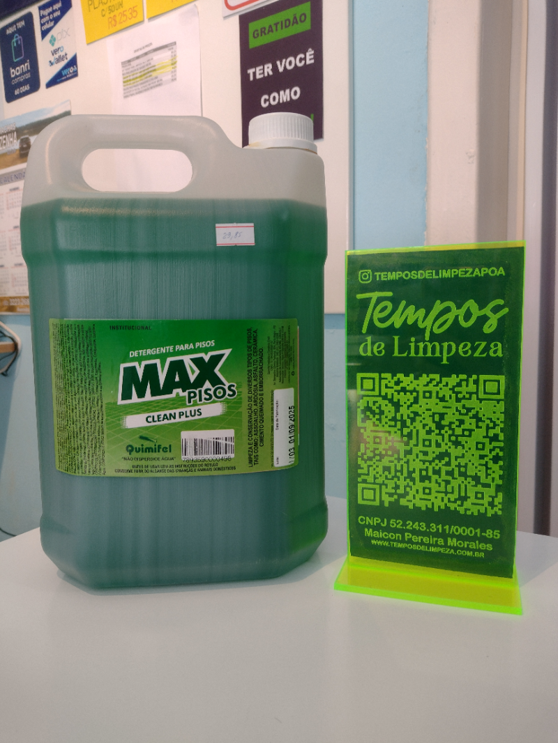 Detergente para piso