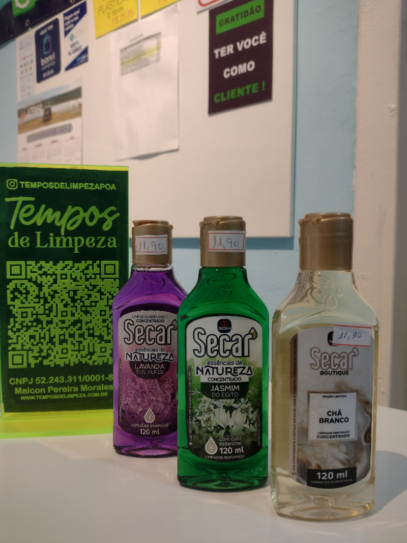 Linha aromatizador secar 120 ml