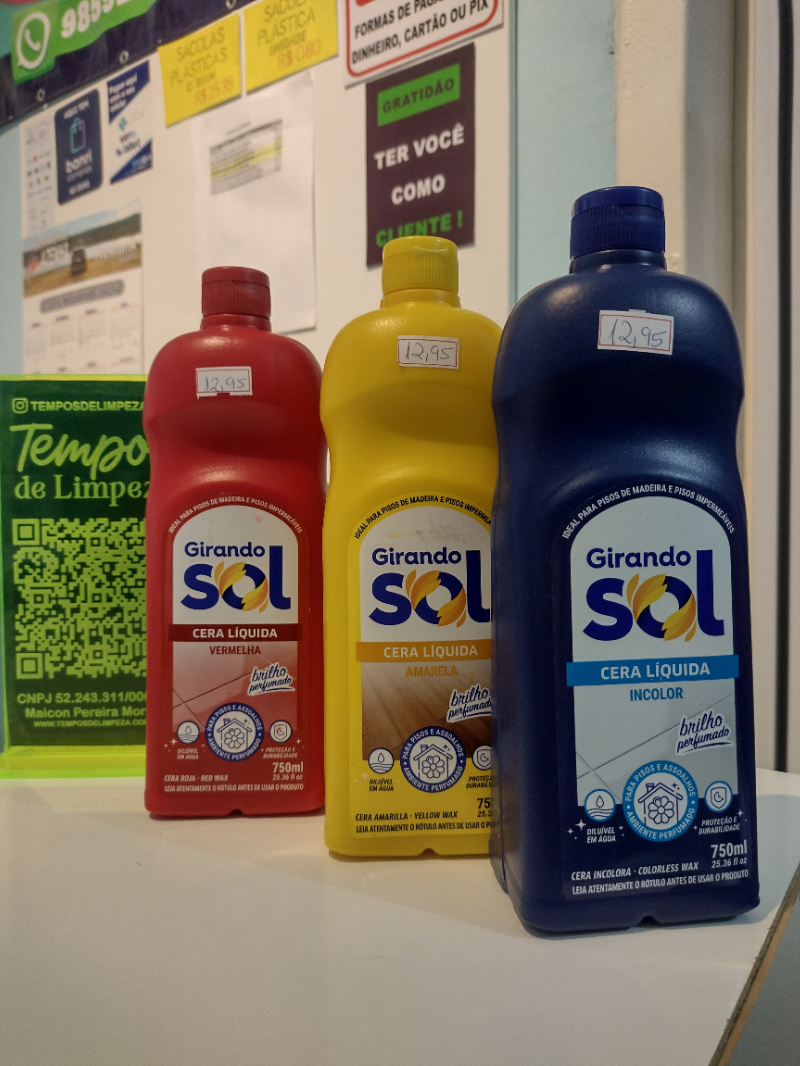 Cera líquida Girando Sol 750 ml