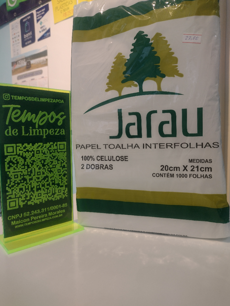 Papel toalha interfolhas Jarau