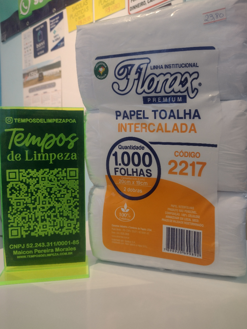 Papel toalha intercalada Florax