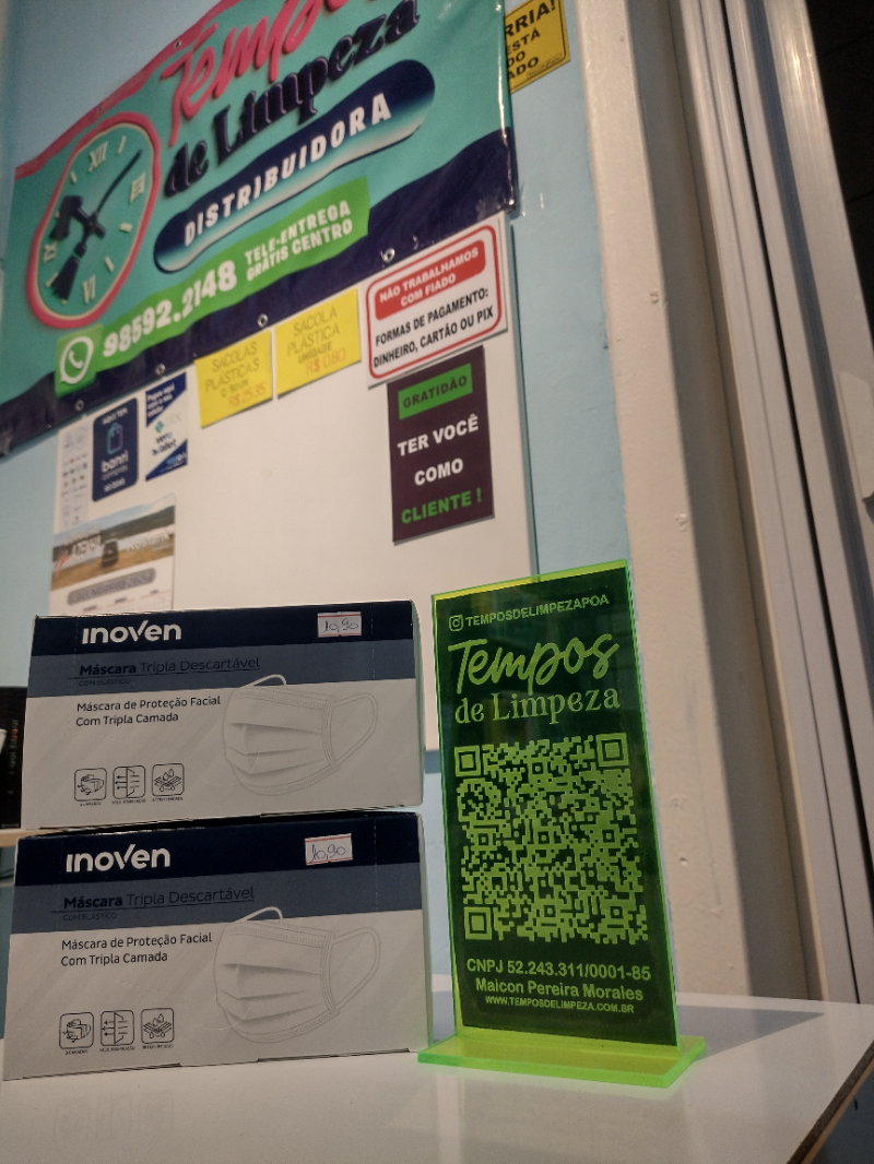 Máscara tripla Descartável Inoven