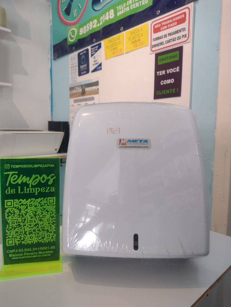 Porta Papel Toalha Meta