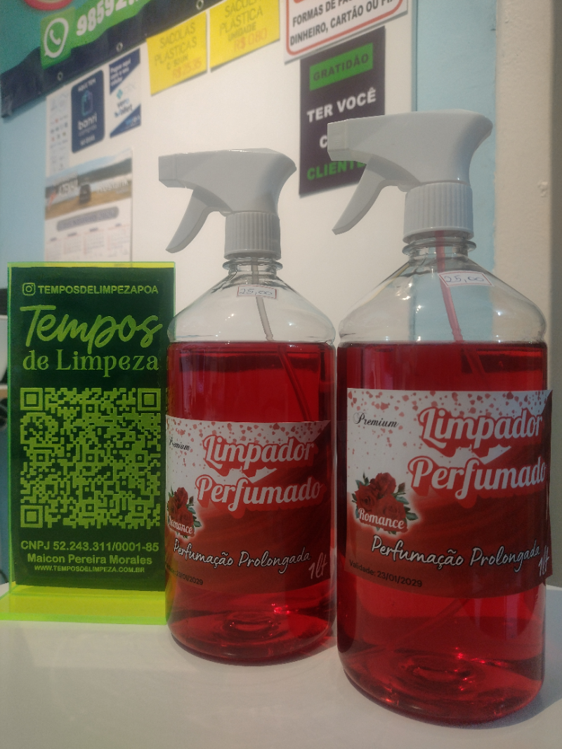 Limpador Perfumado Romance 1 Litro