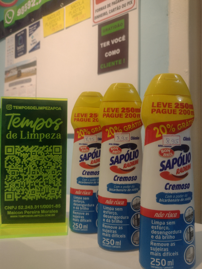 Sapólio Cremoso Radium 250 ml