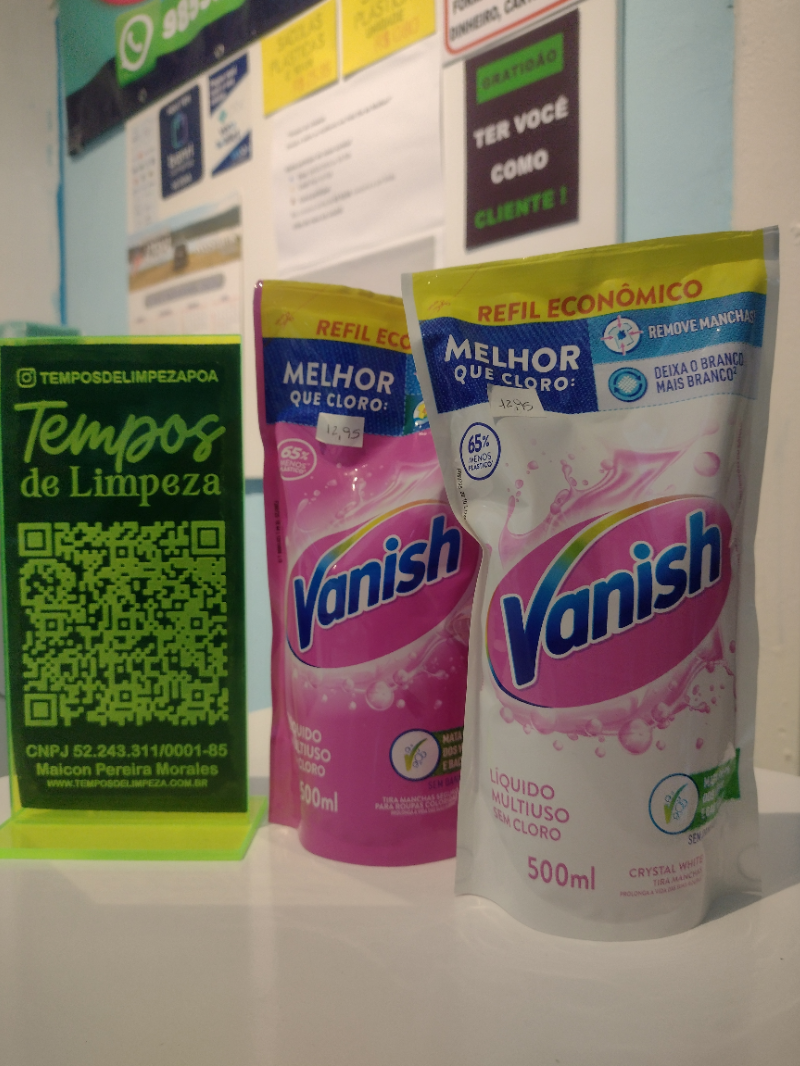 Vanish, líquido multi uso sem cloro 500 ml