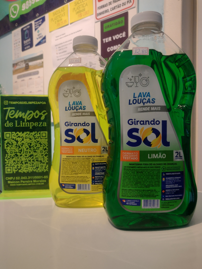 Lava louça Girando Sol ☀️ 2 litros