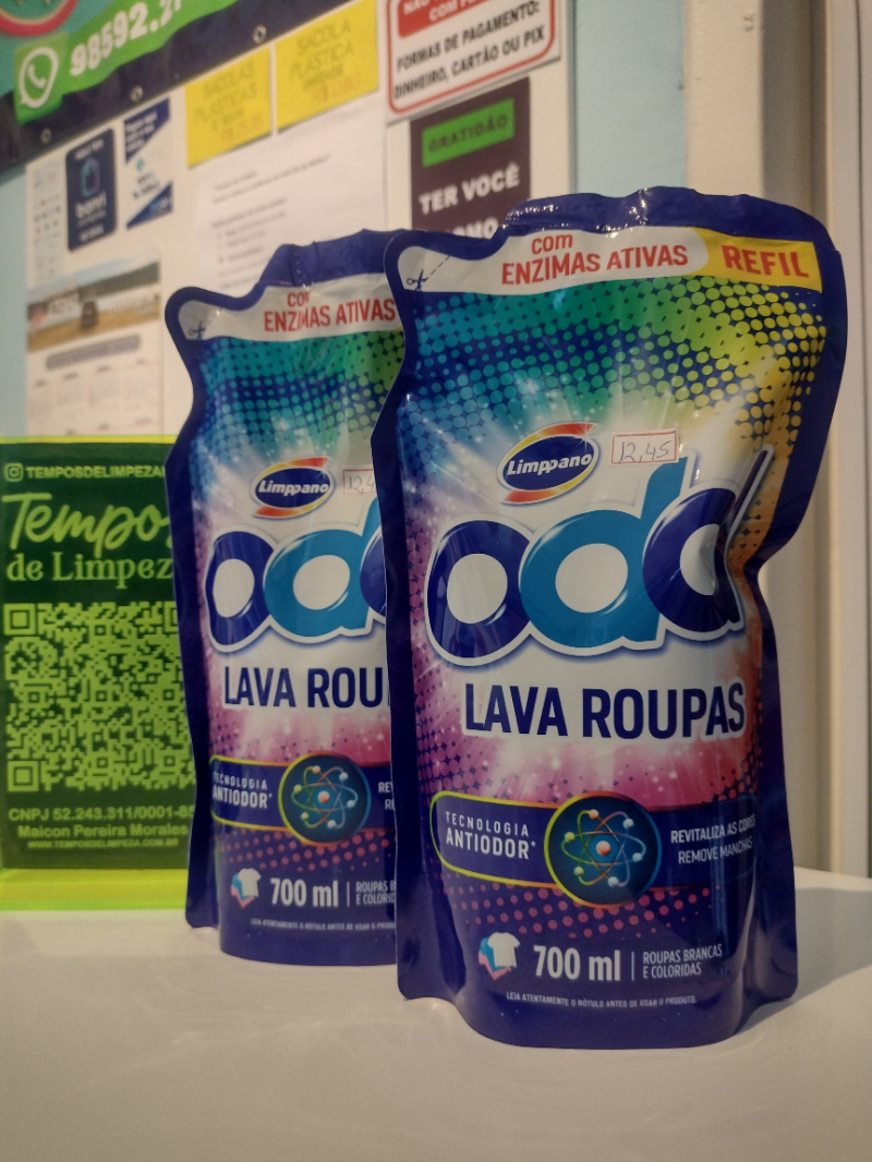 Lava Roupa ?? Odd com enzimas Ativas 700 ml