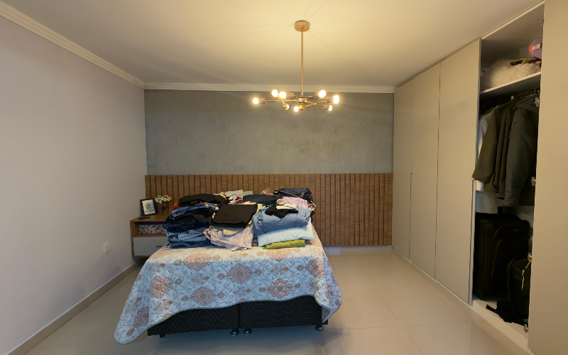 Linda Casa No Residencial Santos Dumont