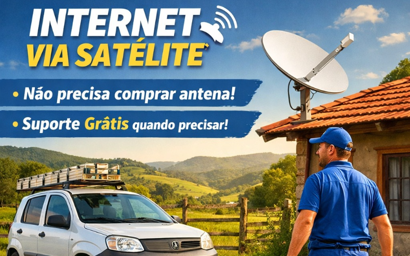 INTERNET VIA SATÉLITE ?️☄️