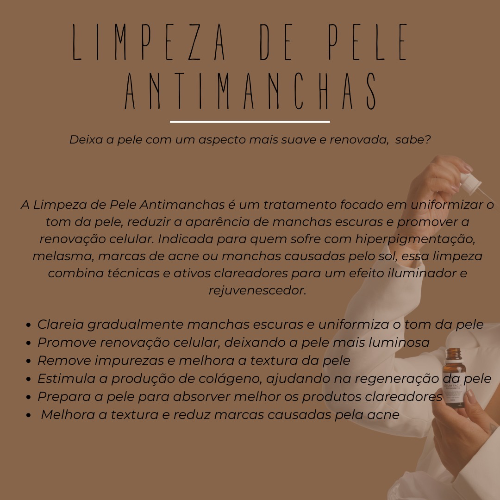 LIMPEZA DE PELE