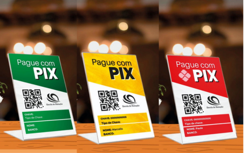 PLaca/Adesivo PIX