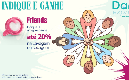 Indique e Ganhe 3 amigos