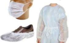 Materiais TNT Descartáveis