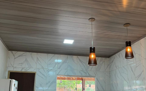 Forro Pvc cores amadeiradas