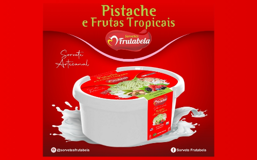 Sorvetes pote de 1 litro