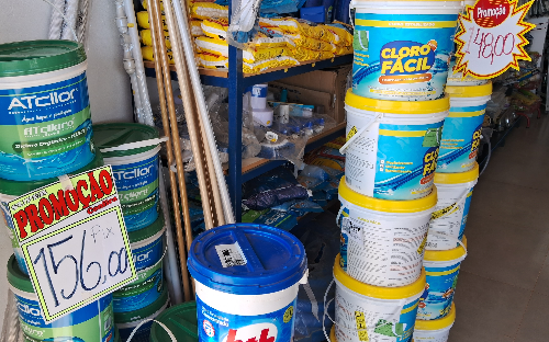 Produtos para piscina