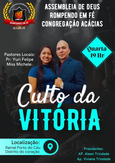 ( QUARTA-FEIRA ) CULTO DA VITÓRIA
