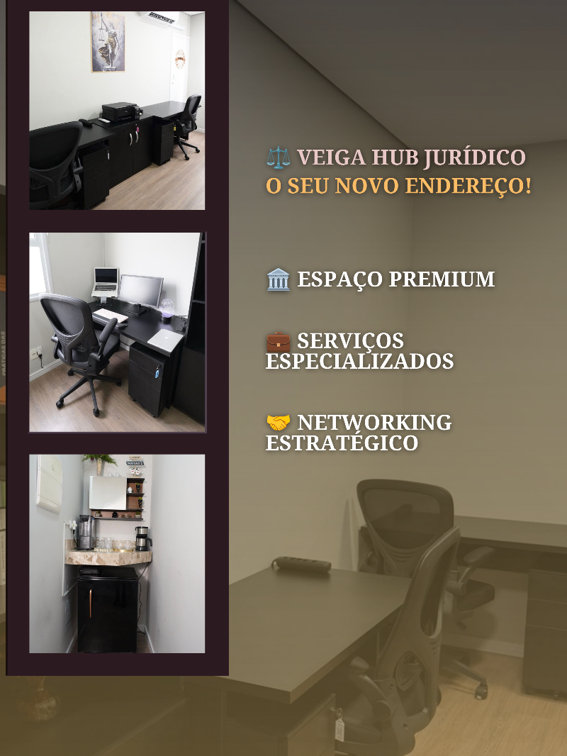 ESCRITÓRIO COMPARTILHADO QUE CONECTA ADVOGADOS!