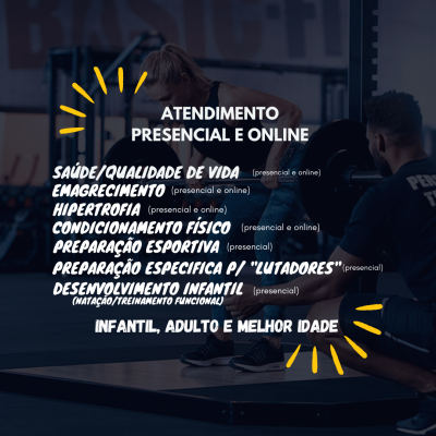 Atendimento presencial e online