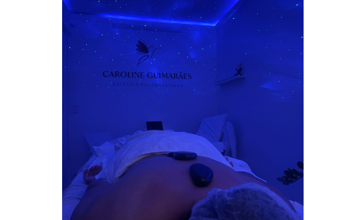 MASSAGEM TERAPÊUTICA COM PEDRAS QUENTES , CÉU 3D e ESCALDA PÉS ENERGIZANTE