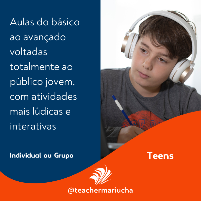 Aula de Inglês - Teens